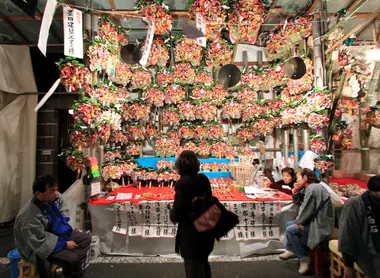 La foire du coq à Asakusa