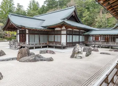 Steingarten Banryu-tei des Kongobuji-Tempels 