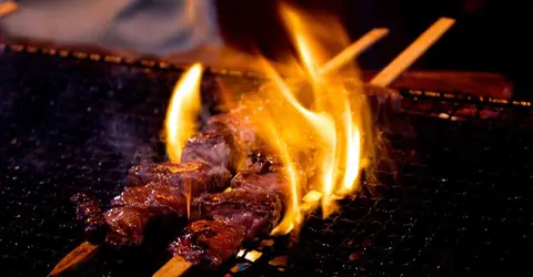Yakitori: Festival Food Yakitori at a Food Festival