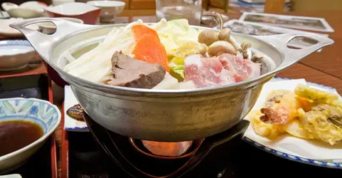 Kumano Kodo nabe cuisine Kumano Kodo nabe cuisine