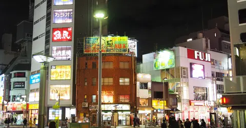 Akabane Station Night