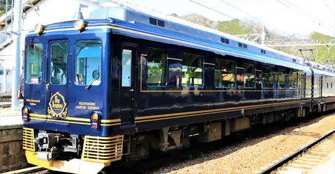Kintetsu Blue Symphony Train Kintetsu Blue Symphony Train