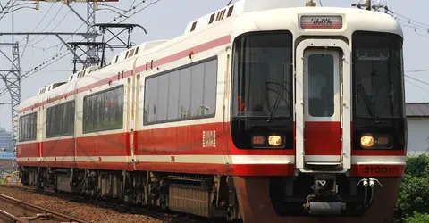 The Rinkan train on the Nankai Koya Line