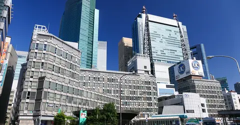 Shiodome, Shimbashi