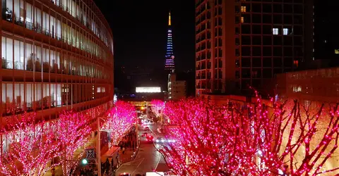 Roppongi Hills at night