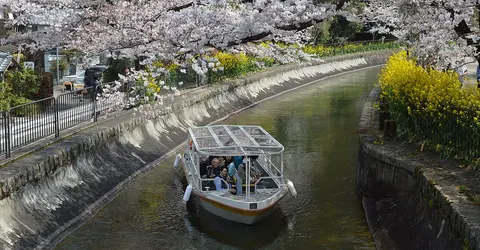 Cruise on the Lake Biwa Canal