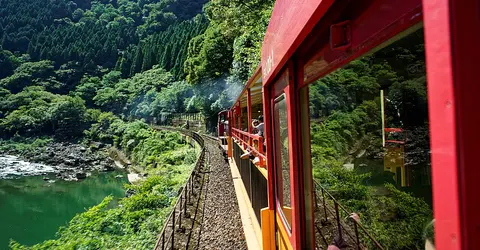 Sagano Scenic Railway Train