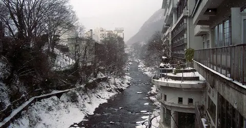 Minakami Onsen in Winter