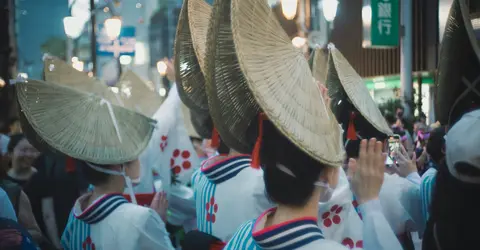 Matsuri d'été au Japon