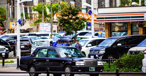 Taxi in Japan