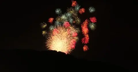 Feux d'artifice de Yagi