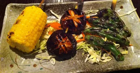Parrilla del restaurante Isaribi. Parrilla del restaurante Isaribi.