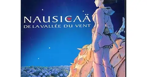 Affiche de Nausicaä de la vallée du vent, de Hayao Miyazaki.