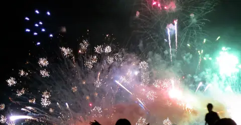 Feu d'artifice d'Onomichi Feu d'artifice d'Onomichi
