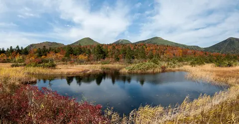 Le mont Hakkoda à Aomori Le mont Hakkoda à Aomori
