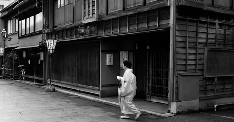 Geisha du quartier Nishi Chaya à Kanazawa