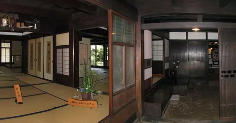 L'intérieur du Waki-honjin à Shinjō-juku, Shinjō L'intérieur du Waki-honjin à Shinjō-juku, Shinjō