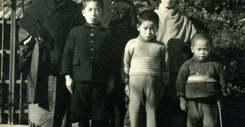 Portrait de famille japonaise Portrait de famille japonaise