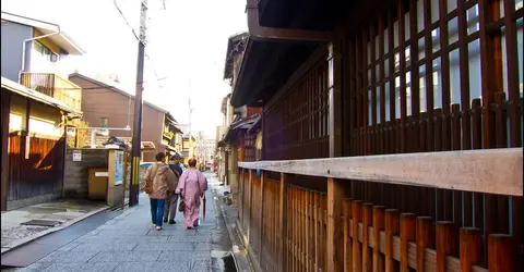 Les rues de Shimabara