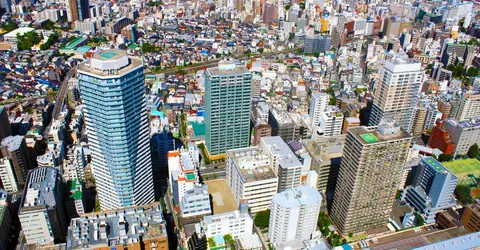 Sunshine city, dans le quartier d'Ikebukuro à Tokyo.