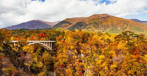 Les gorges de Naruko à Miyagi Les gorges de Naruko à Miyagi