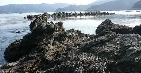 Baie de Wakasa à Obama, Fukui. Baie de Wakasa à Obama, Fukui.