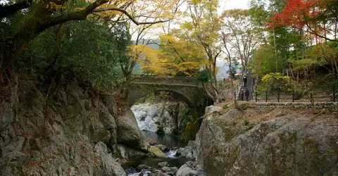 Les gorges de Yabakei à Kyûshû Les gorges de Yabakei à Kyûshû