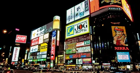 Le quartier rouge de Susukino à Sapporo, Hokkaidô.