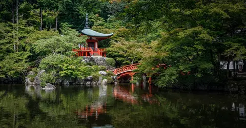 Le Daigo-ji en été Le Daigo-ji en été