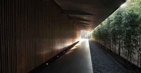 Le musée Nezu, non loin du quartier d'Aoyama à Tokyo Le musée Nezu, non loin du quartier d'Aoyama à Tokyo