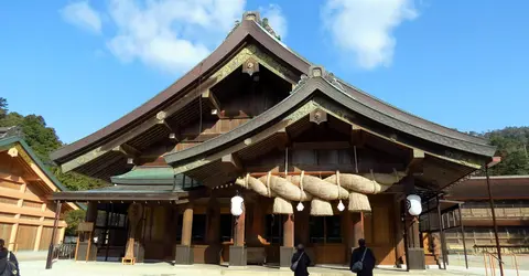 Le sanctuaire Izumo Taisha à Shimane Le sanctuaire Izumo Taisha à Shimane