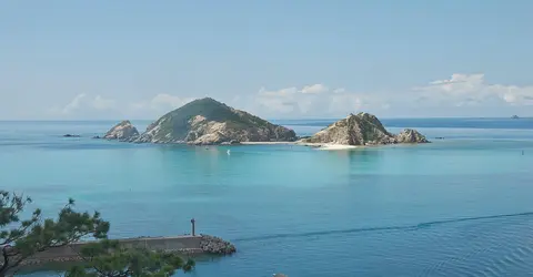 L'île de Tokashiki-jima à Okinawa L'île de Tokashiki-jima à Okinawa