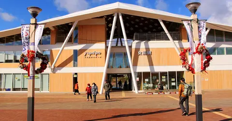 La nouvelle gare d'Onagawa La nouvelle gare d'Onagawa