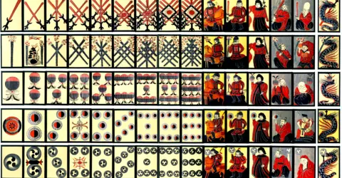 Jeu de cartes d'Unsun Karuta japonais Jeu de cartes d'Unsun Karuta japonais