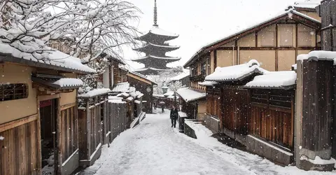 Kyoto in the snow Kyoto in the snow