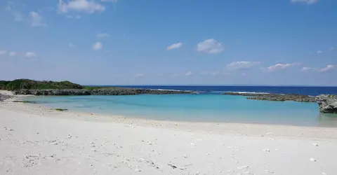 Plage sur l'île de _Kikai_Kagoshima Plage sur l'île de _Kikai_Kagoshima