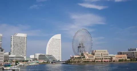 La grande roue du Cosmo World La grande roue du Cosmo World de Yokohama.