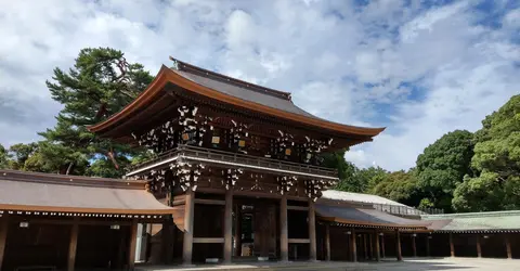 Meiji-jingu, célèbre sanctuaire de Tokyo Meiji-jingu, célèbre sanctuaire de Tokyo