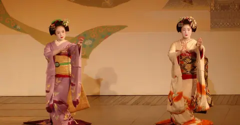 Un spectacle de geishas