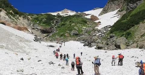 Randonnée d'été sur le mont Hakuba Randonnée d'été sur le mont Hakuba