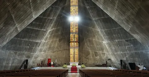 L'intérieur de la cathédrale