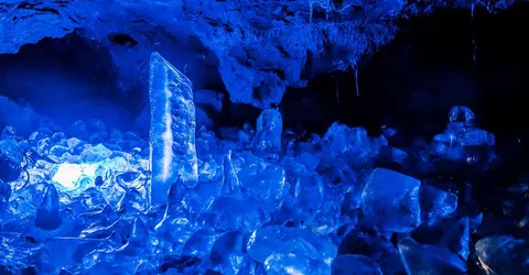 La grotte de Narusawa La grotte de Narusawa