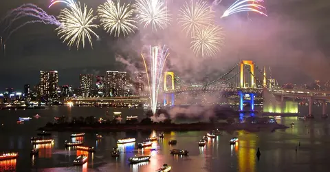 Odaiba sous les feux