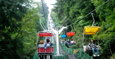 Le télésiège du mont Takao