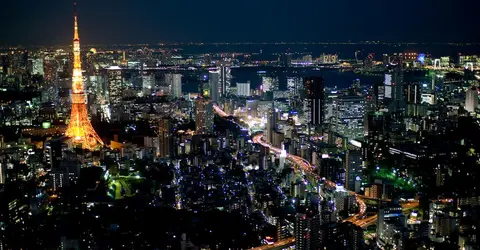 Vue depuis Roppongi Hills Mori Tower