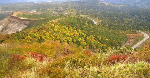 Le Mont Zaô en automne