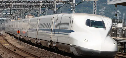 N700 Shinkansen bullet train on the Tokaido Line N700 Shinkansen bullet train on the Tokaido Line