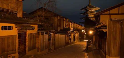 Gion at night
