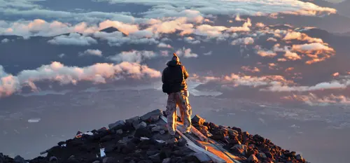 Sommet mont Fuji