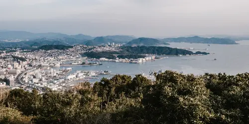 View of Sasebo, Kyushu